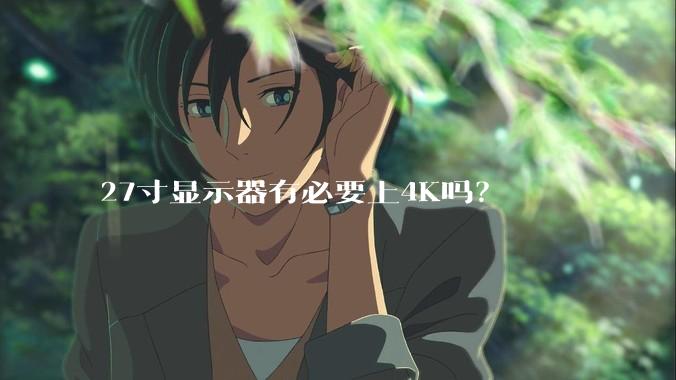 27寸显示器有必要上4K吗？