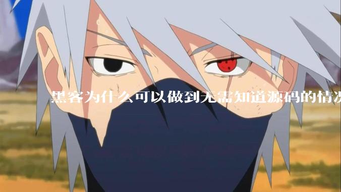 黑客为什么可以做到无需知道源码的情况下找出系统漏洞？